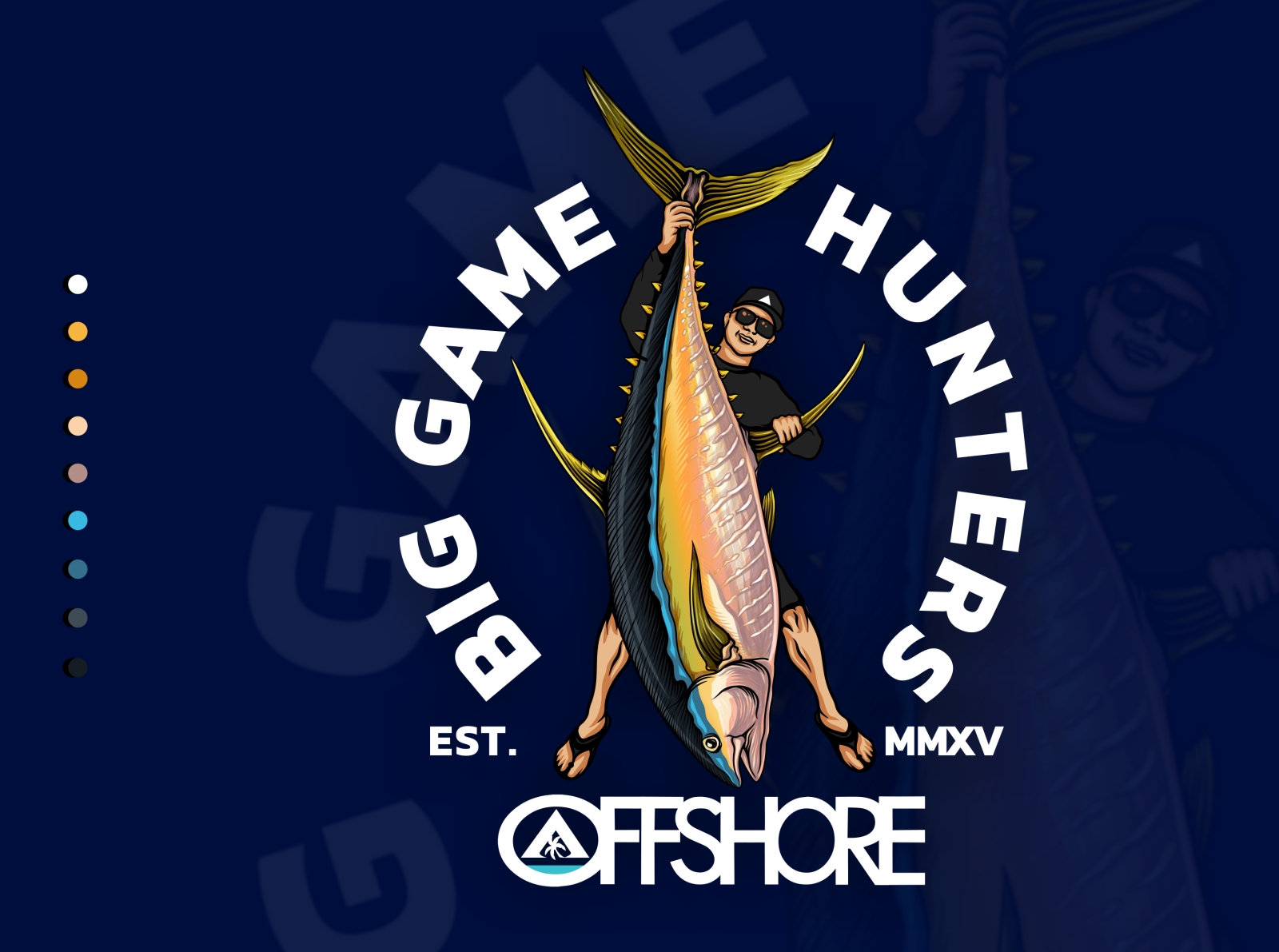 Big Game Hunters OFFSHORE by qoqois on Dribbble