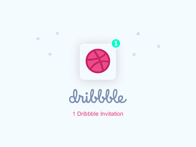 One Dribbble Invitation