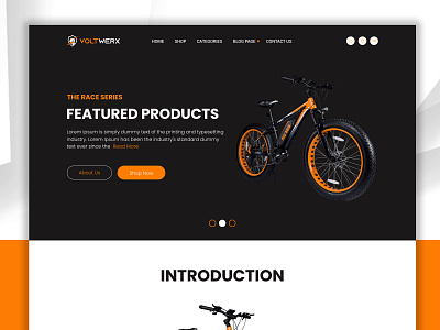 Single Product Page app design illustration landing page landingpage logo ui ux web website