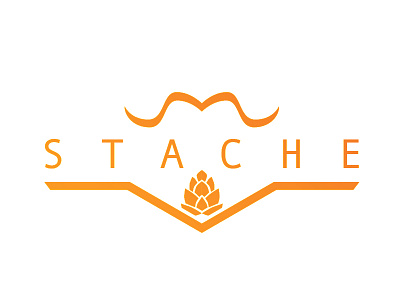 Stache beer beer brand graphic design illustrator photoshop stache