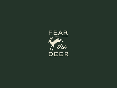 Fear the Deer basketball branding bucks championship deer design dunk finals hoops illustration logo nba