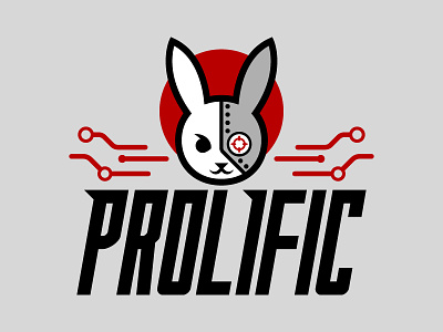 Prolific Engineering brand branding bunny engineering identity design illustrator logo prolific rabbit