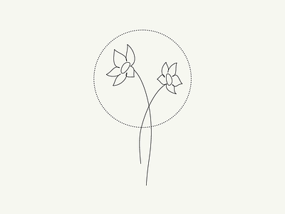 A Flower So Faint art flower flowers line drawing minimalist vector vector art wacom