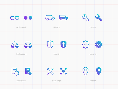 Stroke & Filled Icons