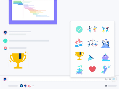 Show your appreciation in Asana animation appreciation asana award celebration collaboration narwhal recognition remote remote work unicorn work