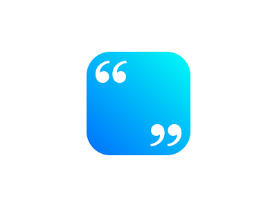 Quotes app app gradient graphic ios kepler quotes typography
