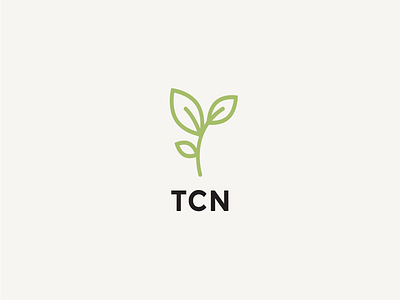 Thrive Church Network brand identity branding church leaf logo mark plant