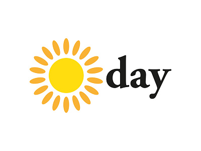 Mini Project "Weekday Series" - Sunday logo logo design sun sunday weekend