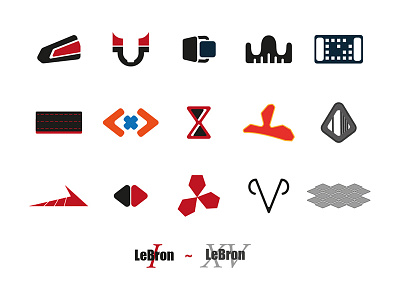 LeBron James shoes logo design brand concept graphic design graphics identity lebron james logo logo design nike