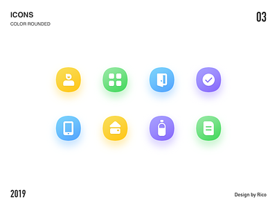 Icons-Color Rounded