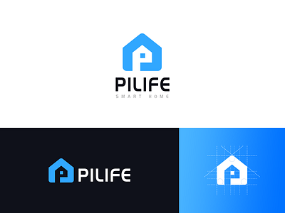 Logo-Pi1 design home illustration logo p pi ui