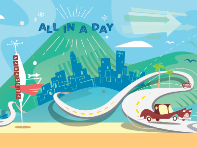 All In A Day art design illustration