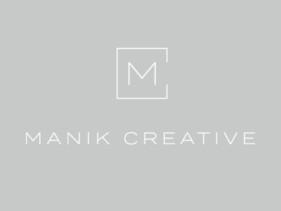 Manik Creative branding concept identity logo manik