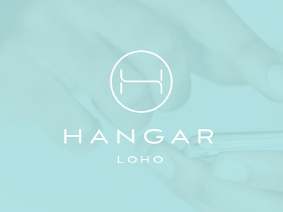 Hangar LoHo brand and identity corporate branding design logo style guide