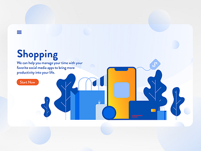 Shopping made easier Day 3 art color design graphic graphic design illustration ui ux websites