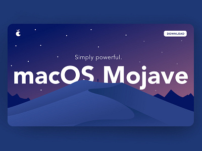 macOS Mojave Dark Mode! apple apple imac art color design graphic graphic design illustration ui ux vector website websites