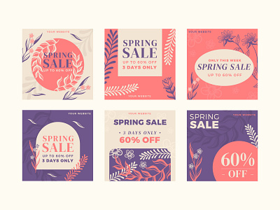 Spring Sale Social Media Post