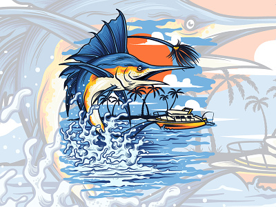 Fishing Illustration