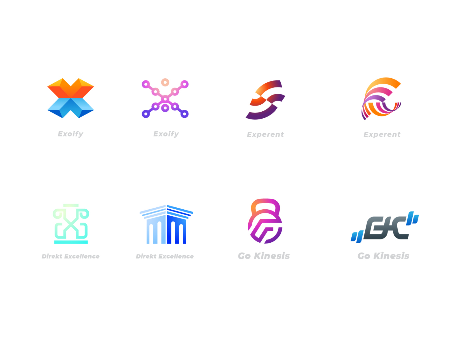 Modern Logo by sin9lefighter on Dribbble