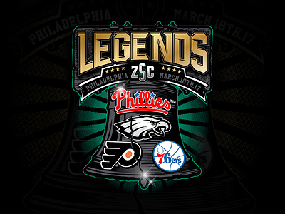 Philadelphia Legends adobeilustrator artwork badge badgelogo clothing brand clothingline club design esport football illustration logo mascot merchandise tshirtdesign vector