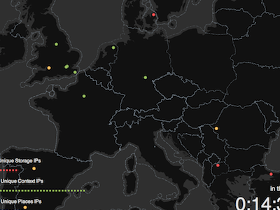 Live Calls map location calls stats dashboard