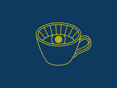 Rise and Shine / Rise and Grind cafe caffeine coffee coffee shop grind logo logomark monoline mug rise shine sun tea