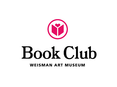 Book Club Logo bo book book club branding literature museum reading