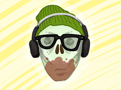 Hipster Zombie