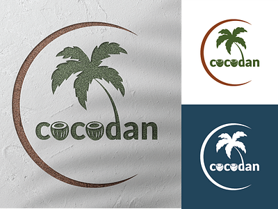 cocodan branding design illustration design logo