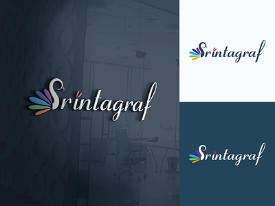 printagraf illustration logo ui vector