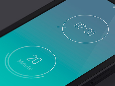 Beam Day (concept clock) clock concept ios time watch