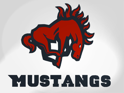 SMU Mustangs bronco horse logo mustangs smu stangs