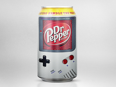 Dr. Pepper - Original Gameboy Birthday Post