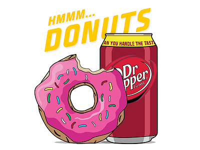 Dr. Pepper - Donut day post donut donut day doughnut dr pepper facebook post simpsons social media the simpsons