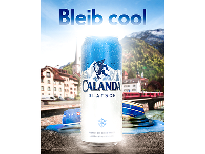 Calanda - Stay Cool Facebook post beer calanda cool facebook glatsch hot ice instagram melting social media stay weather
