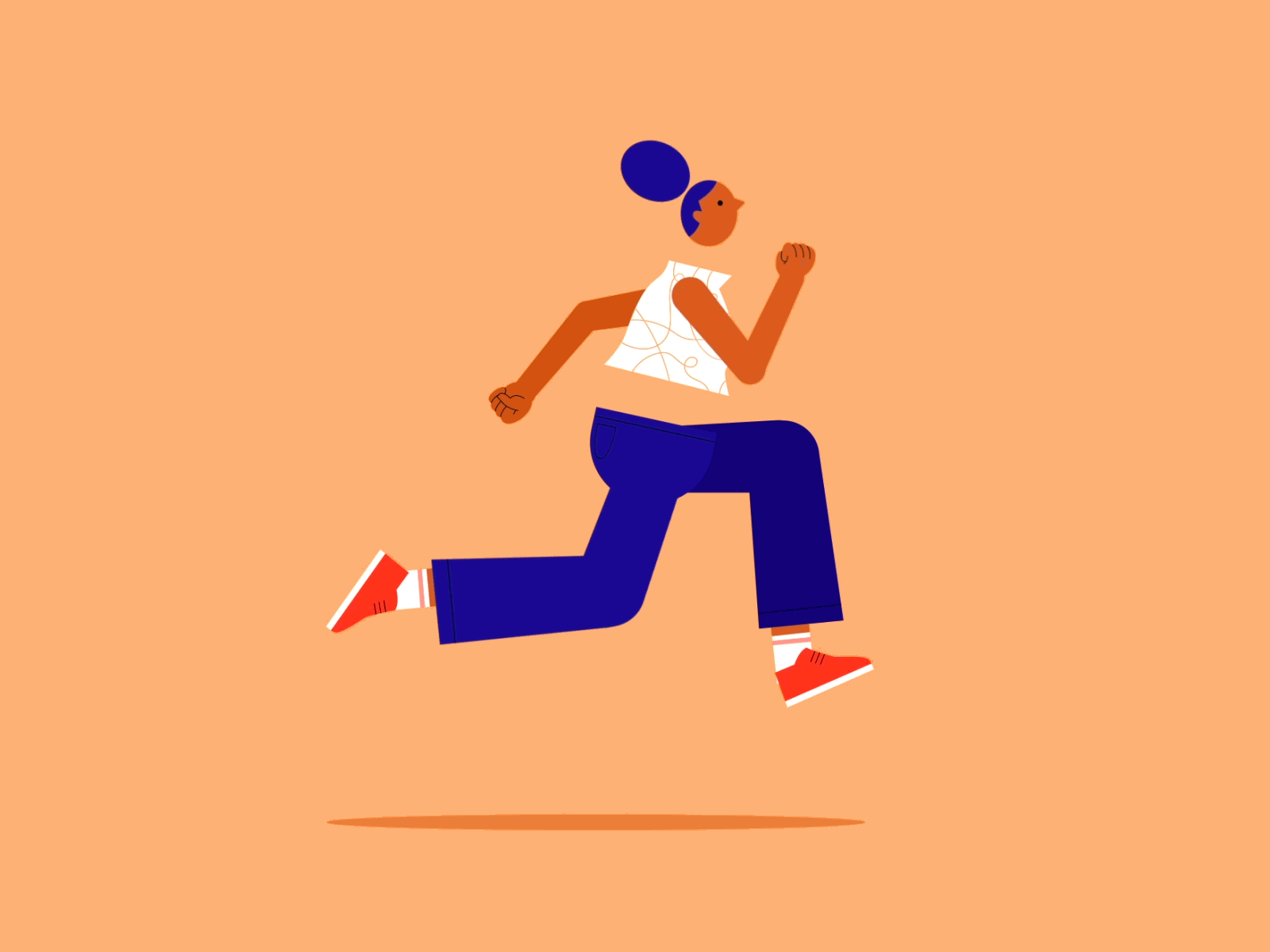 Run Cycle By Solene Sanie On Dribbble