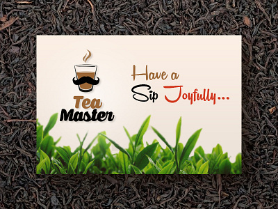 Tea Master Logo design illustration logo tea