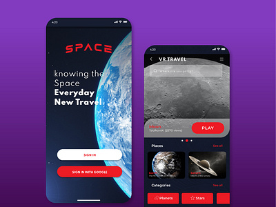 Space UI App