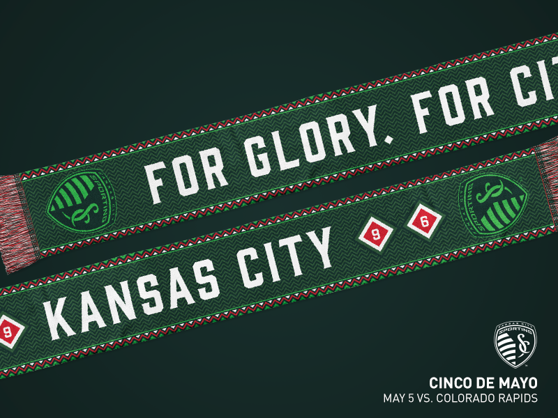 Sporting KC Cinco de Mayo Scarf 2018 by Nate Saathoff on Dribbble