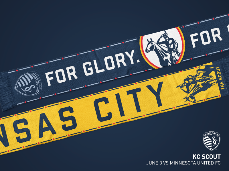 Sporting KC "KC Scout" Scarf 2018 by Nate Saathoff on Dribbble