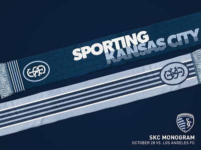 SKC Monogram Scarf