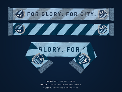 2019 Sporting KC Jersey Scarf