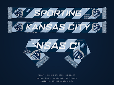 2019 Generic Sporting KC Scarf