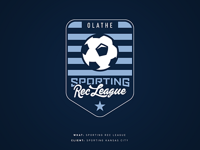 Sporting Rec League kansas city logo soccer sporting kc sports