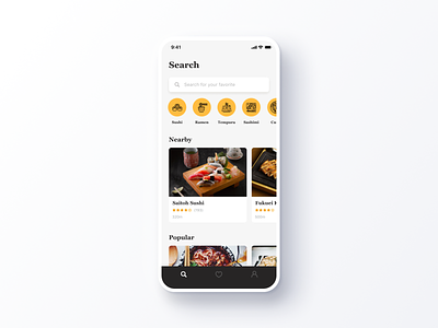 Daily UI Challenge #022 Search