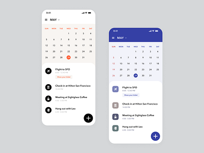 Daily UI Challenge #038 Calendar app blue blue and white blues calendar clean cool daily ui date ios iphone mobile month number orange product simple week