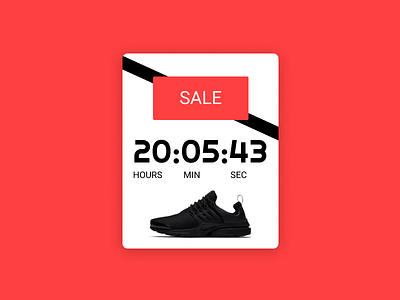 DailyUi 014: Countdown Timer