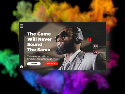 beats homepage - Concept