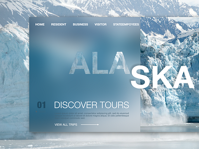 Alaska Homepage re-design