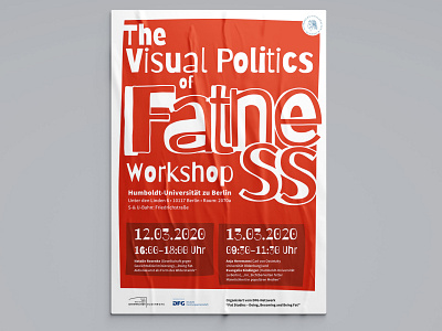 The Visual Politics of Fatness - Poster